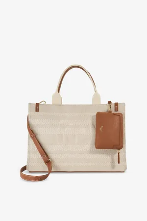 Dune Womens Deltra Large Canvas Tote Bag