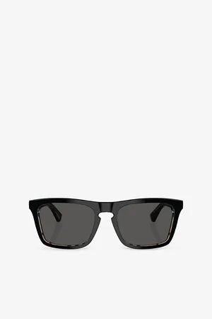 Burberry Womens Be4434 Square-Frame Acetate Sunglasses