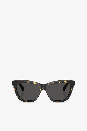 Burberry Womens Be4435 Cat-Eye Acetate Sunglasses