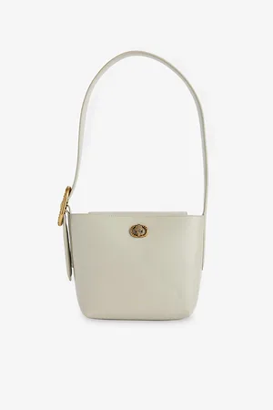 Kurt Geiger Womens Chelsea Leather Bucket Bag