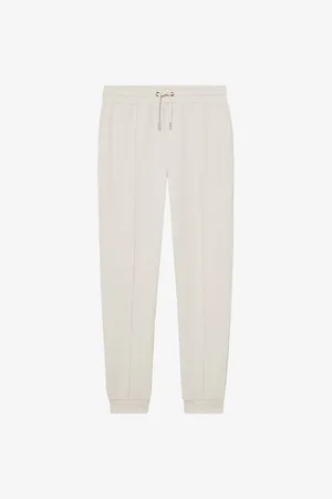 Reiss Mens Premier Interlock Drawstring Jersey Jogging Bottoms