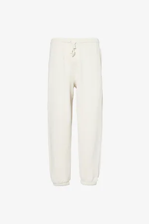 GymShark Mens Everywear Relaxed Cotton-Jersey Jogging Bottoms