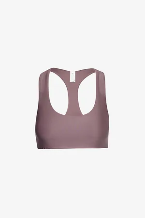 alo Womens Airlift Advantage Racerback Stretch-Woven Bra