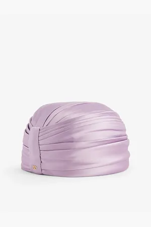 VALENTINO GARAVANI Womens Vlogo Signature Pleated Silk Turban