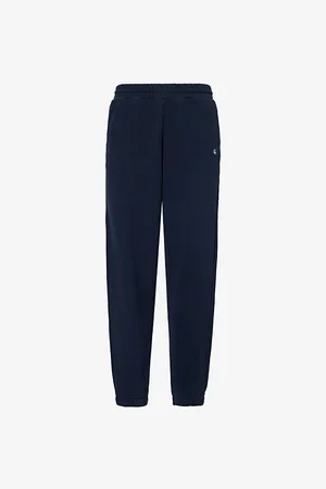 4th & Reckless Womens Ellie Cuffed Cotton-Jersey Jogging Bottoms