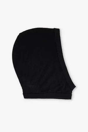Rick Owens Mens Ribbed Wool Knitted Hood