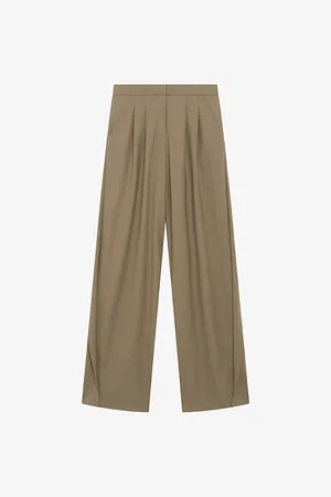 IRO Womens Cirse Wide-Leg Stretch-Woven Trousers