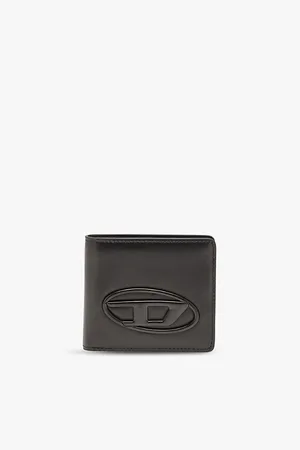 Diesel Mens Holi-D Bi Fold Coin S 3D Cow-Leather Wallet
