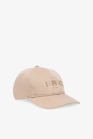 IRO Womens Greb Brand-Embroidered Cotton-Canvas Baseball Cap