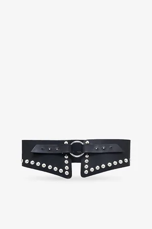 IRO Womens Mona Studded Leather Belt