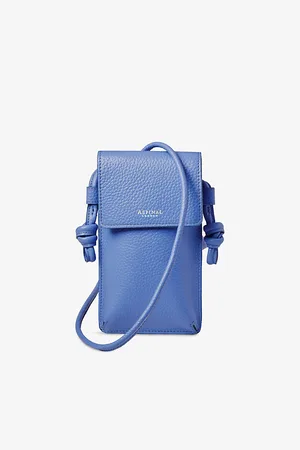 ASPINAL OF LONDON Womens Ella Grained Leather Phone Pouch