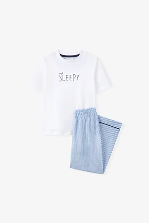 The Little White Company Sleepy Relaxed-Fit Cotton Pyjama Set 1-6 Years