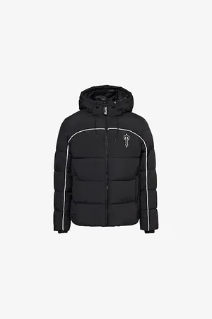 TRAPSTAR Mens Brand-Appliqué Regular-Fit Shell Jacket