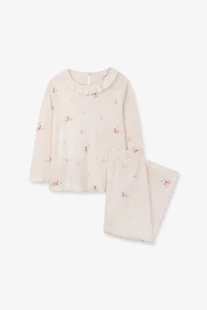 The Little White Company Fairy-Print Relaxed-Fit Organic-Cotton Pyjamas 1-6 Years