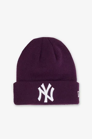 New Era Ny Yankees Brand-Embroidered Knitted Beanie Hat 4-12 Years