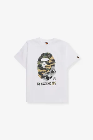 A Bathing Ape Camo Crazy Graphic-Print College Cotton-Jersey T-Shirt 2-9 Years