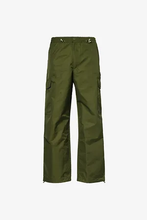 Kenzo Mens Boke Cargo Woven Jogging Bottoms