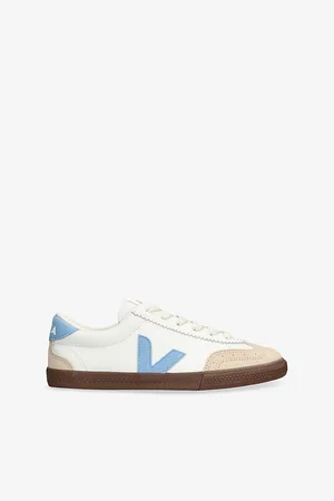 Veja Womens Volley Low-Top Leather Trainers