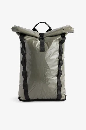 Rains Mens Sibu Rolltop Woven Backpack