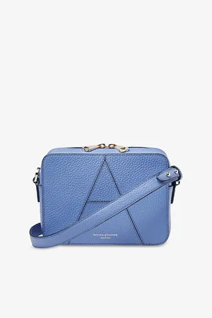 ASPINAL OF LONDON Womens Camera Grained Leather Crossbody Bag