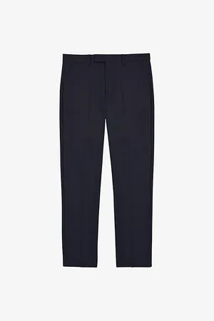 Reiss Mens Eastbury Slim-Fit Mid-Rise Stretch-Cotton Chinos