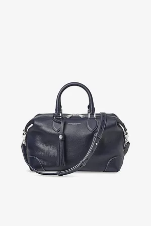 ASPINAL OF LONDON Womens The Hudson Leather Bowling Bag