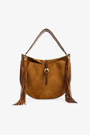 Isabel Marant Womens Altay Hobo Suede Shoulder Bag