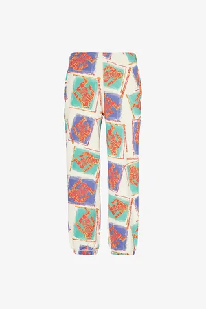 Billionaire Boys Club Mens Graphic-Print Tapered-Leg Relaxed-Fit Cotton-Jersey Jogging Bottoms
