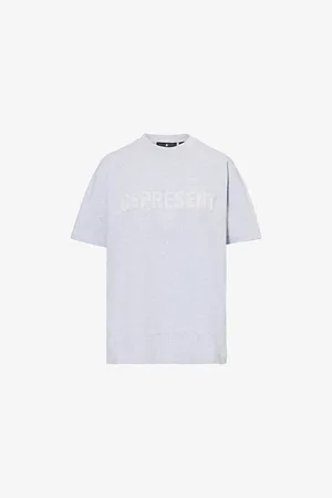 Represent Womens Owners Club Boyfriend Round-Neck Cotton-Jersey T-Shirt