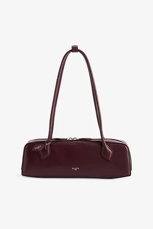 Alaïa Womens Teckel Small Leather Top-Handle Bag