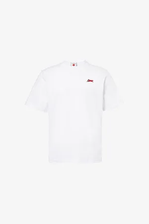 ICECREAM Mens Small Running Dog Embroidered Short-Sleeve Cotton-Jersey T-Shirt