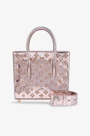 Christian Louboutin Womens Paloma S Mini Loubinthesky Leather Tote Bag