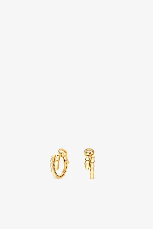 Bvlgari Serpenti Viper 18ct Yellow-Gold Earrings