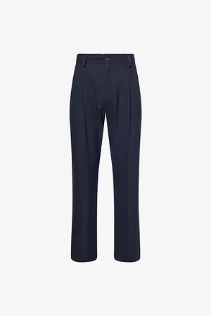 Simkhai Womens Kane Stripe Relaxed-Fit Woven Trousers
