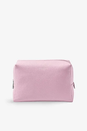ASPINAL OF LONDON Womens London Grained Leather Toiletry Bag