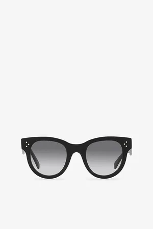 Céline Womens Cl4003In Rectangle-Frame Acetate Sunglasses