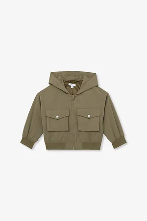 Reiss Hooded Utility Cotton-Blend Bomber Jacket 4-13 Years