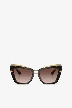 Dolce & Gabbana Womens Dg4472 Cat-Eye Acetate Sunglasses