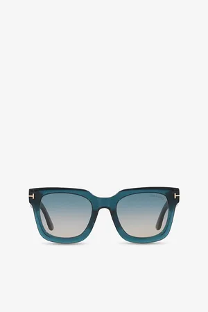 Tom Ford Womens Tr001843 Leigh Square-Frame Acetate Sunglasses
