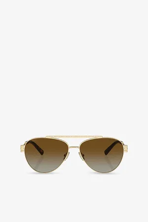Tiffany & Co. Tf3101B Pilot-Frame Steel Sunglasses