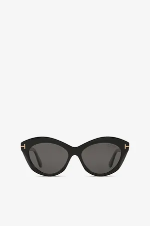 Tom Ford Womens Tr001841 Toni Oval-Frame Acetate Sunglasses