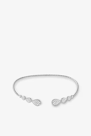 Boucheron Womens Serpent Bohème 18ct and 2.20ct Diamond Choker Necklace