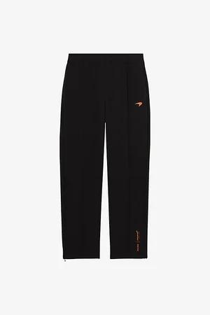 Reiss Mens x Mclaren Borough Logo-Print Stretch-Woven Jogging Bottoms