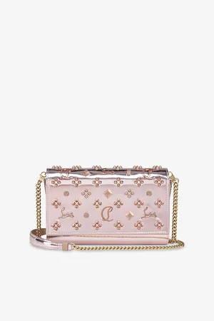 Christian Louboutin Womens Paloma Specchio Loubinthesky Leather Clutch Bag
