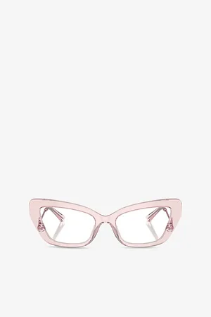 Dolce & Gabbana Womens Dg3391B Cat-Eye Acetate Optical Glasses