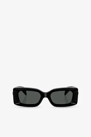 VERSACE Womens Ve4474U Rectangle-Frame Acetate Sunglasses