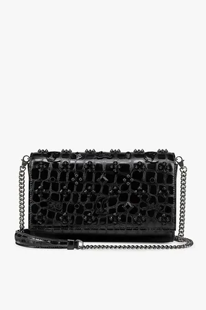 Christian Louboutin Womens Paloma Leather Clutch Bag