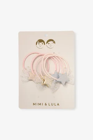 MIMI & LULA Ballet Star Ponies Pack Of Six Elasticated Hair Ties