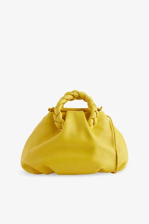 Hereu Womens Bombon Supple Shiny Leather Shoulder Bag