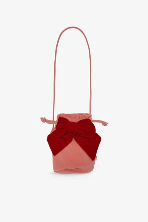 Konges Sløjd Bow Velvet Crossbody Bag